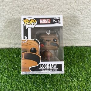 Marvel Lockjaw Vinyl Figure Brown and Black